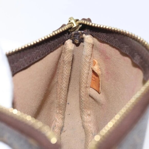 LOUIS VUITTON Monogram Trunk Mini Pochette Accessoires Pouch M60417 Auth - Picture 13 of 16